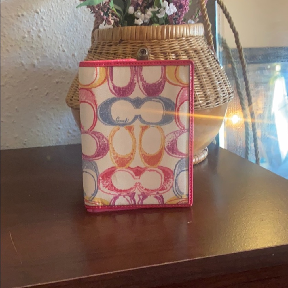 Coach Passport Cover